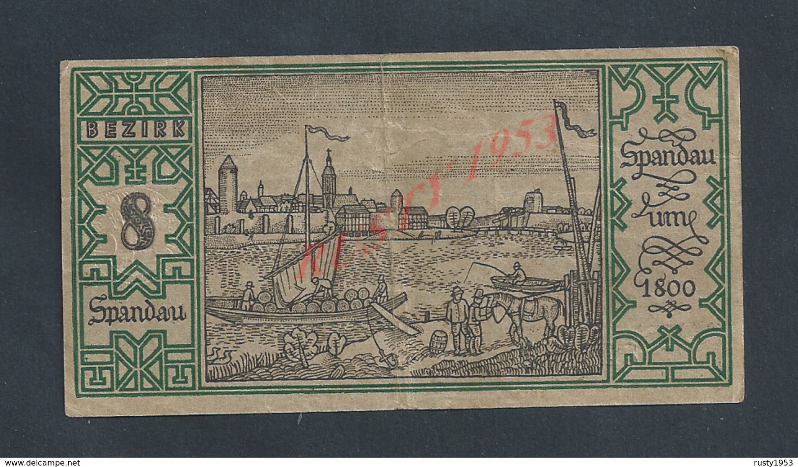 ALLEMAGNE BILLET DE BANQUE DE 1921 : - Banque & Assurance