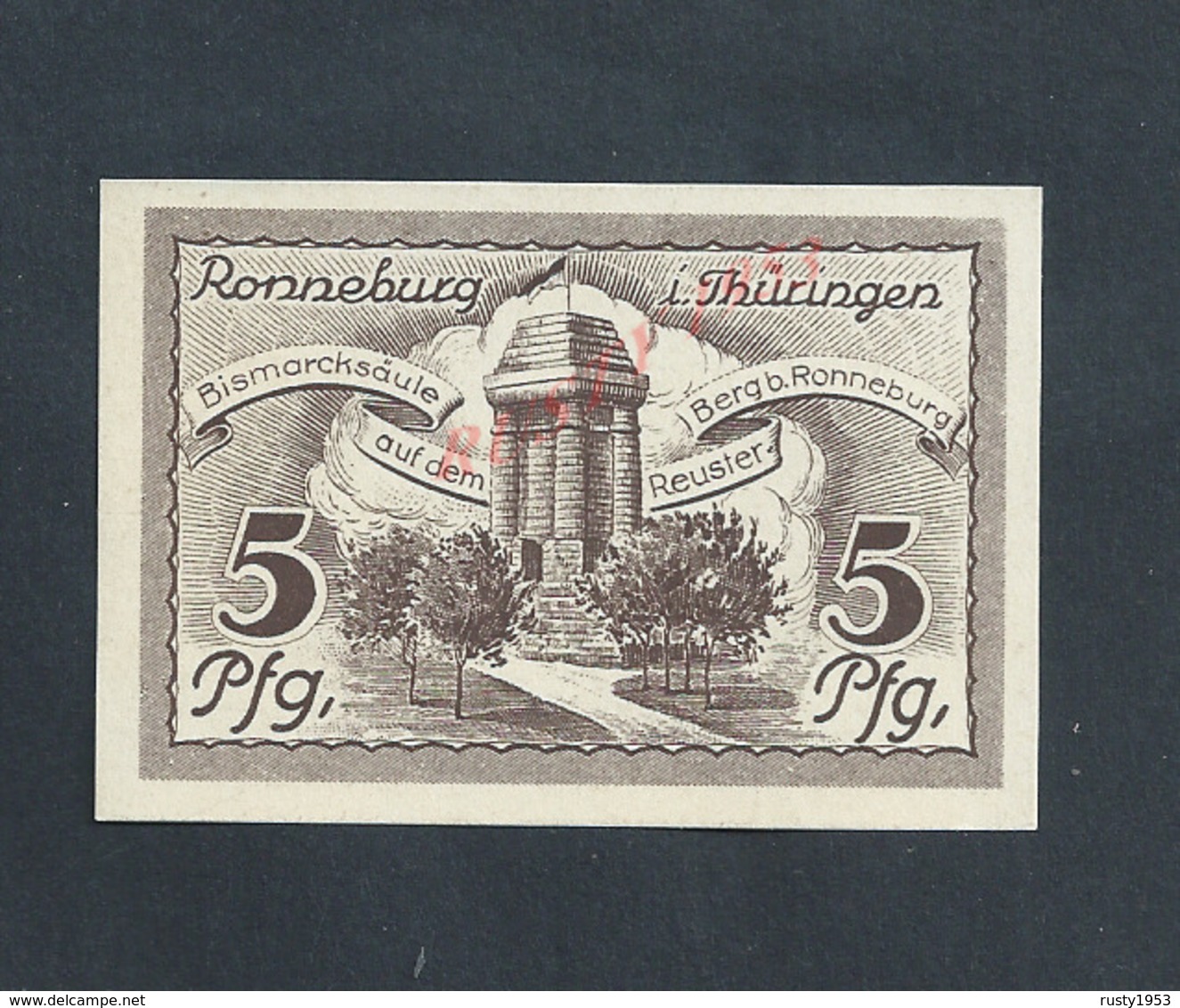 ALLEMAGNE BILLET DE BANQUE DE 1921 : - Bank & Versicherung