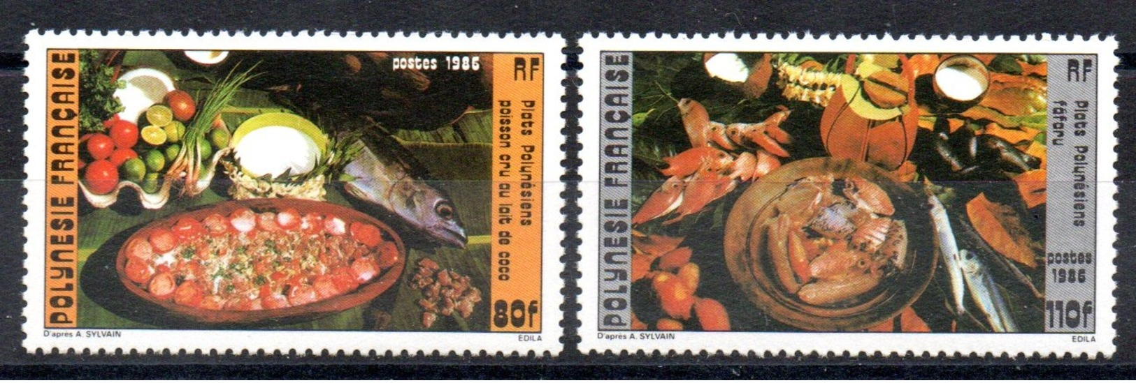 POLYNESIE - YT N° 261-262 - Neufs ** - MNH - Cote: 5,90 € - Neufs