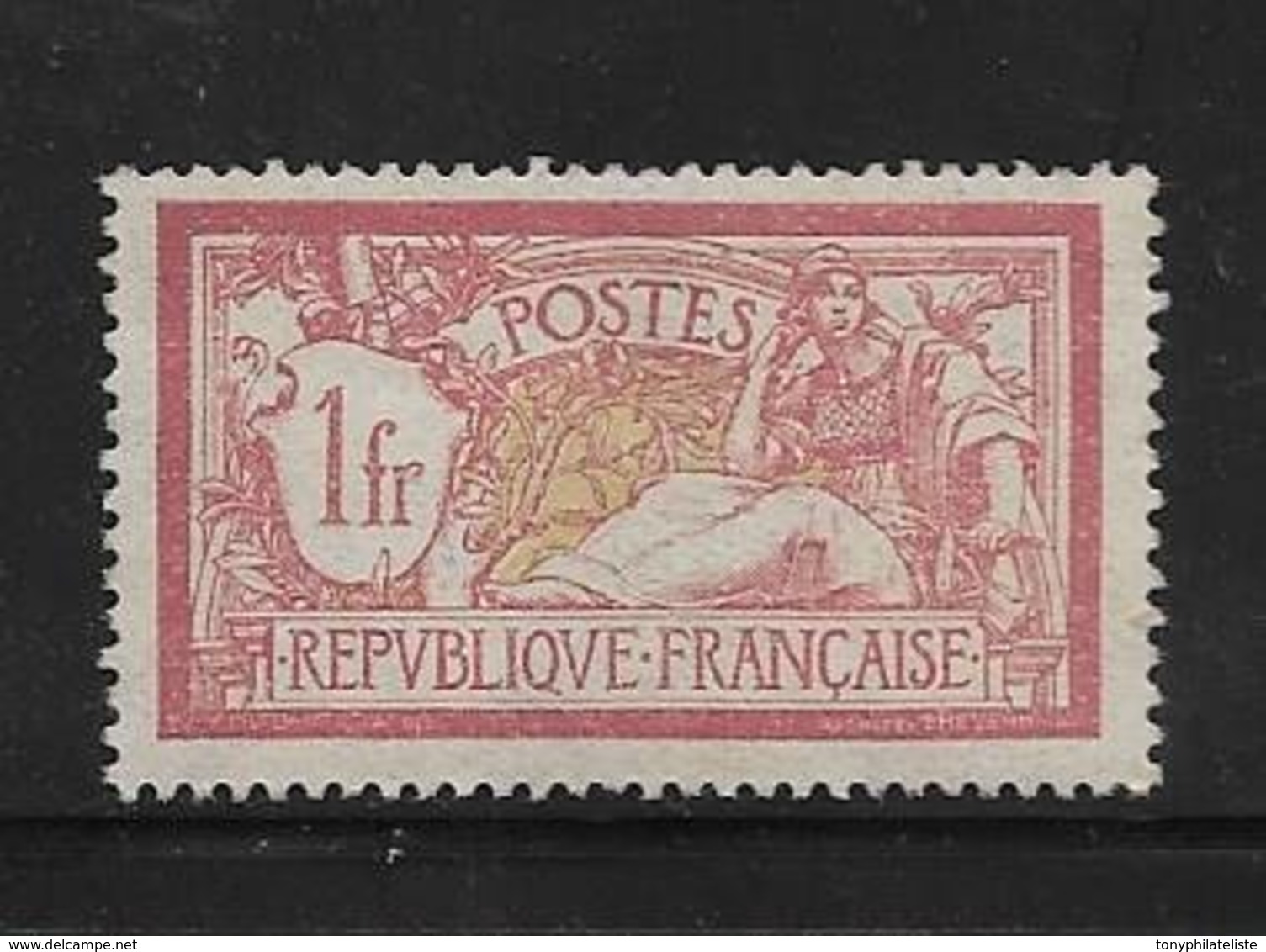 France Type Merson N°121 Neuf ** Cote 110 € - 1900-27 Merson