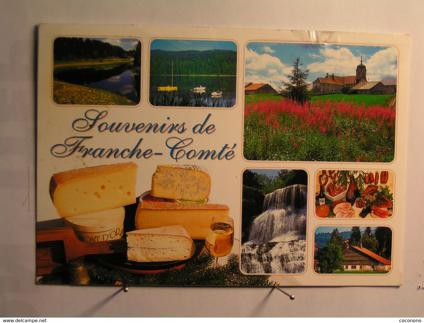 Ecrite à Clairvaux-les-Lacs - Souvenirs De Franche Comté - Clairvaux Les Lacs
