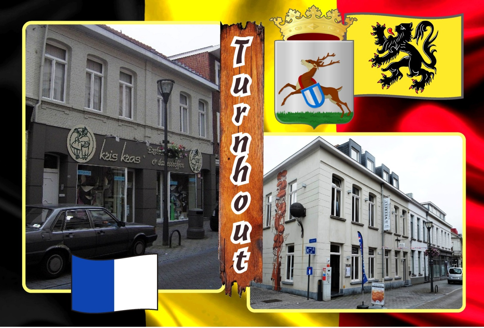 Postcards, REPRODUCTION, Municipalities Of Belgium, Turnhout Duplex XI - 48 Pcs.(498 - 545) - Landkaarten