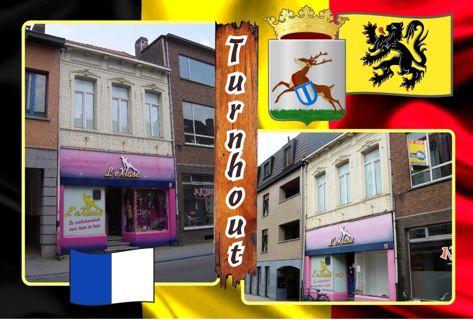 Postcards, REPRODUCTION, Municipalities of Belgium, Turnhout duplex XI - 48 pcs.(498 - 545)