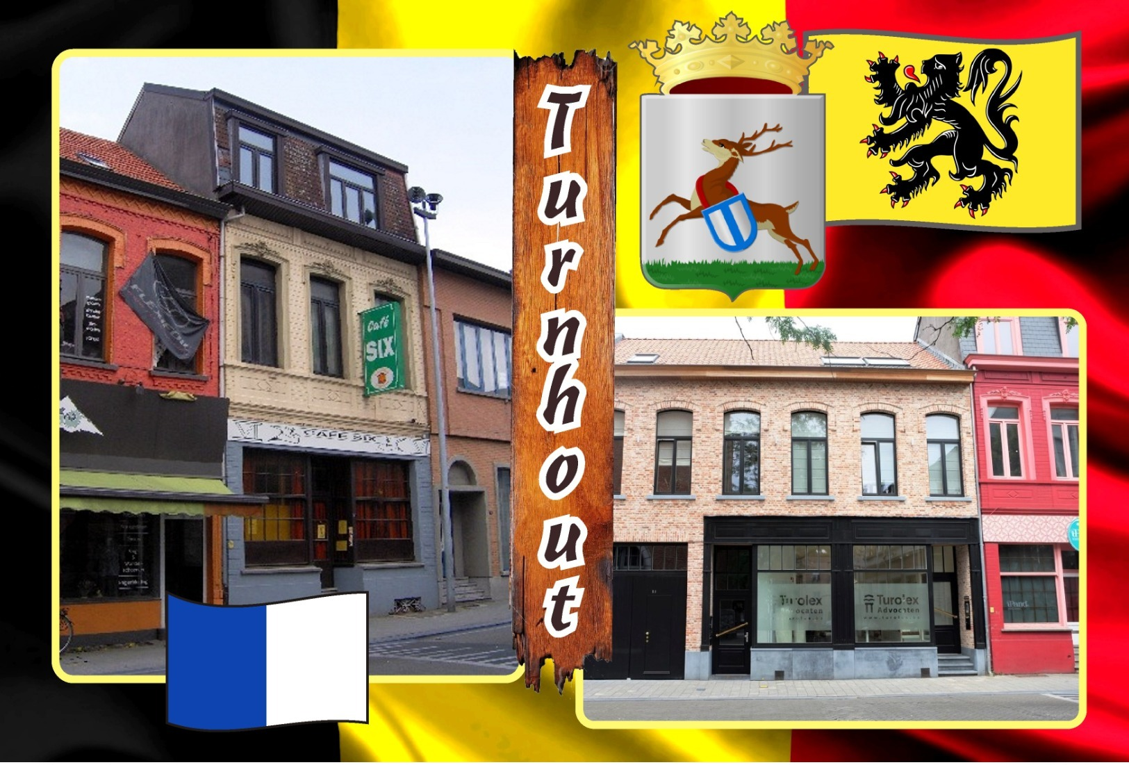 Postcards, REPRODUCTION, Municipalities of Belgium, Turnhout duplex XI - 48 pcs.(498 - 545)