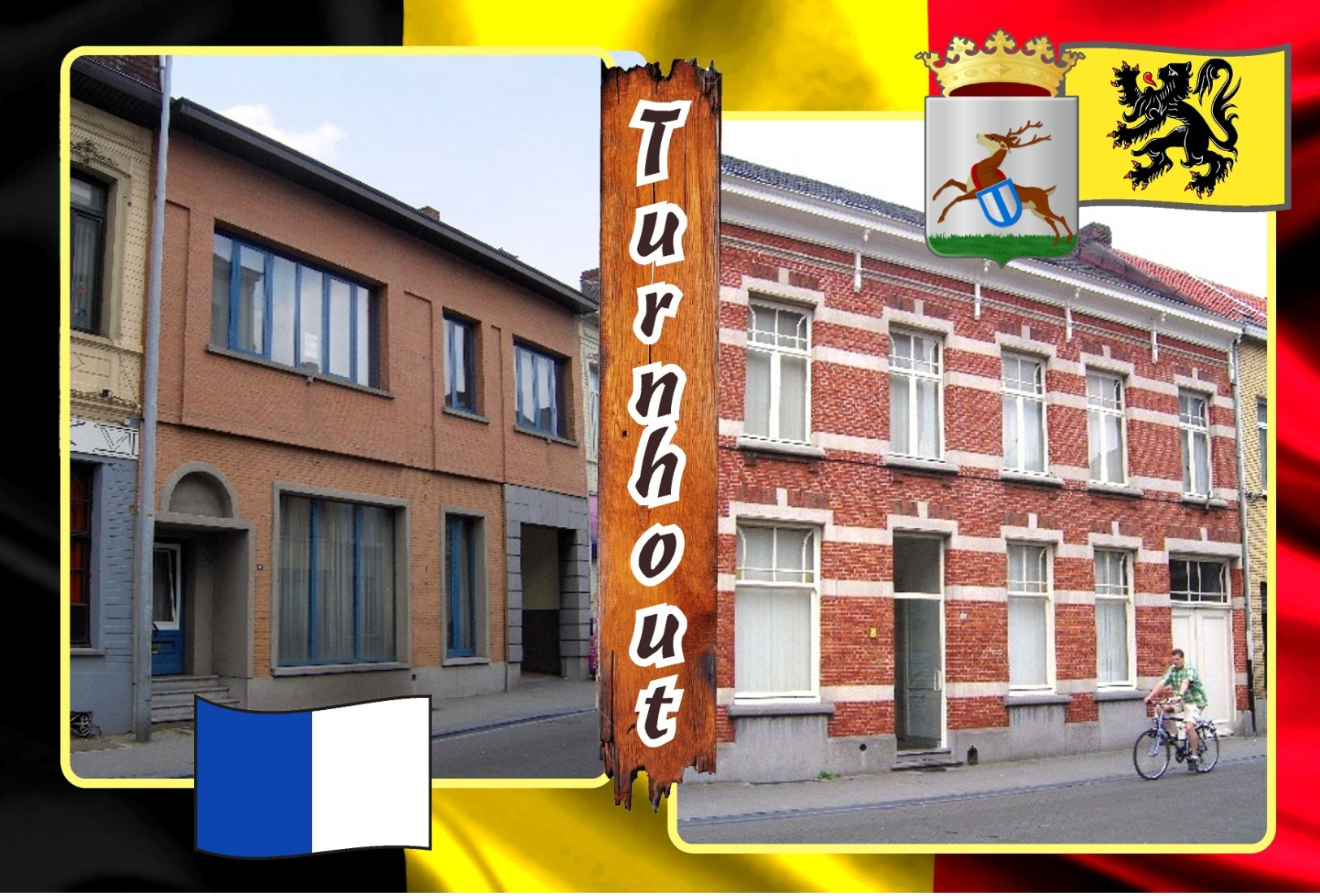 Postcards, REPRODUCTION, Municipalities of Belgium, Turnhout duplex XI - 48 pcs.(498 - 545)