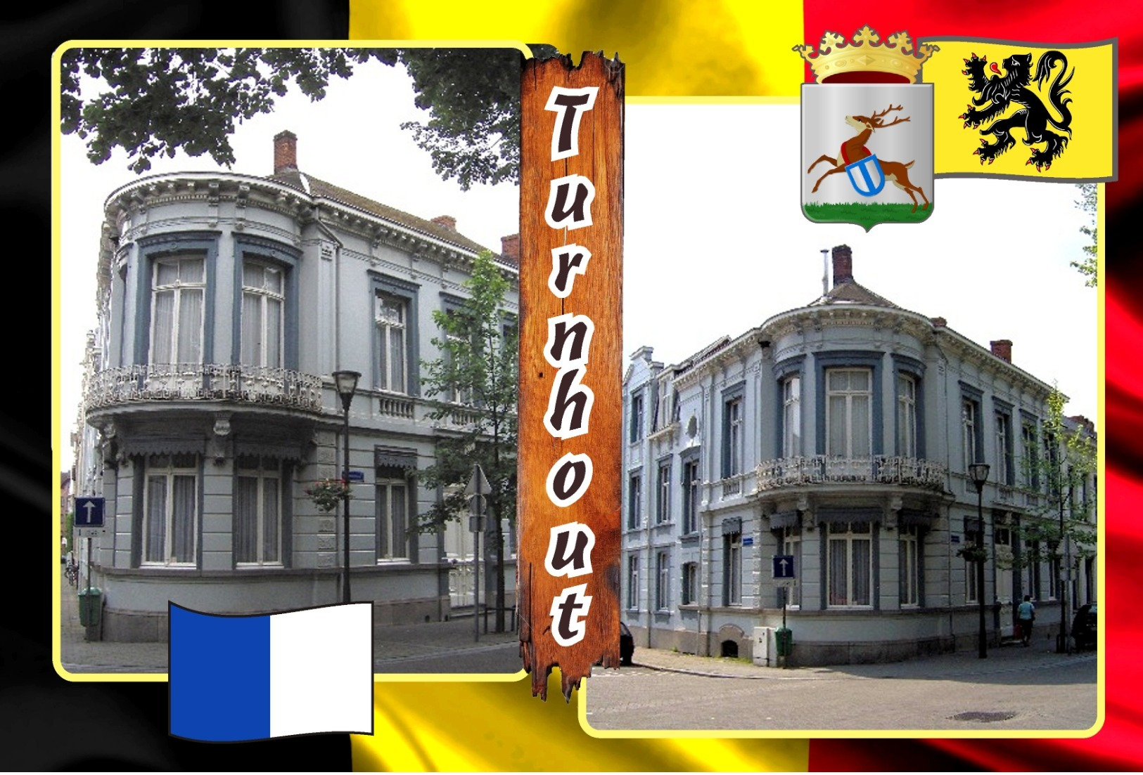 Postcards, REPRODUCTION, Municipalities of Belgium, Turnhout duplex XI - 48 pcs.(498 - 545)