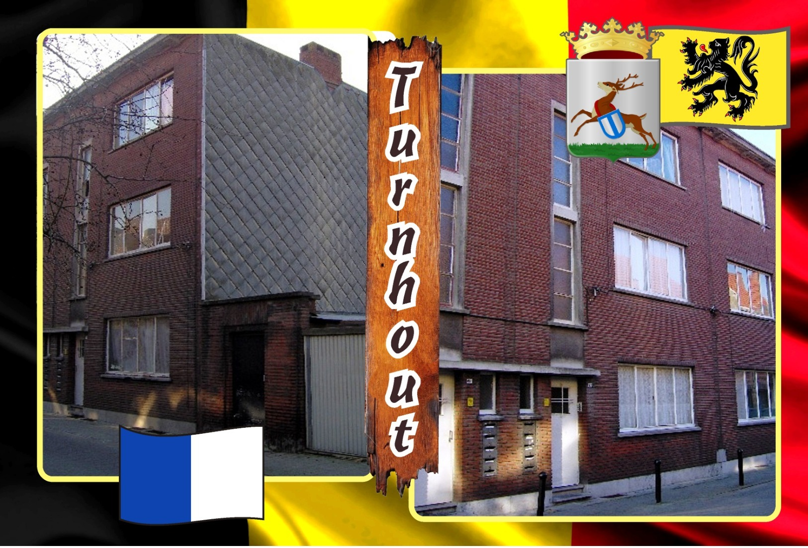 Postcards, REPRODUCTION, Municipalities of Belgium, Turnhout duplex XI - 48 pcs.(498 - 545)