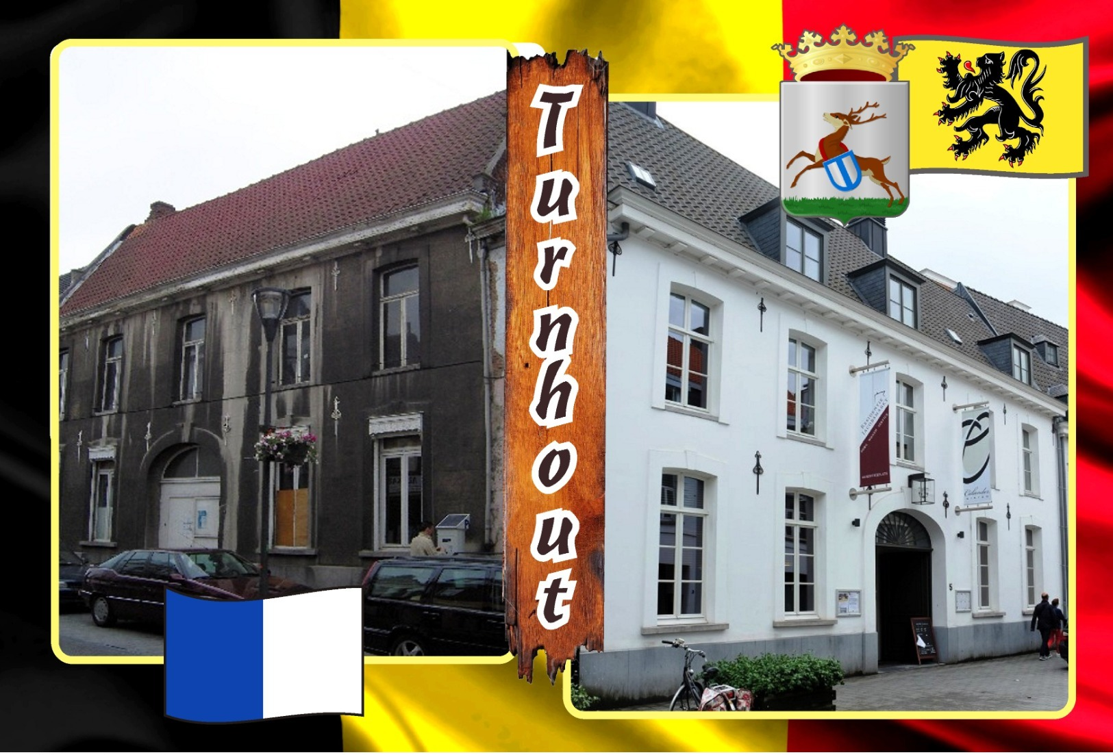 Postcards, REPRODUCTION, Municipalities of Belgium, Turnhout duplex XI - 48 pcs.(498 - 545)