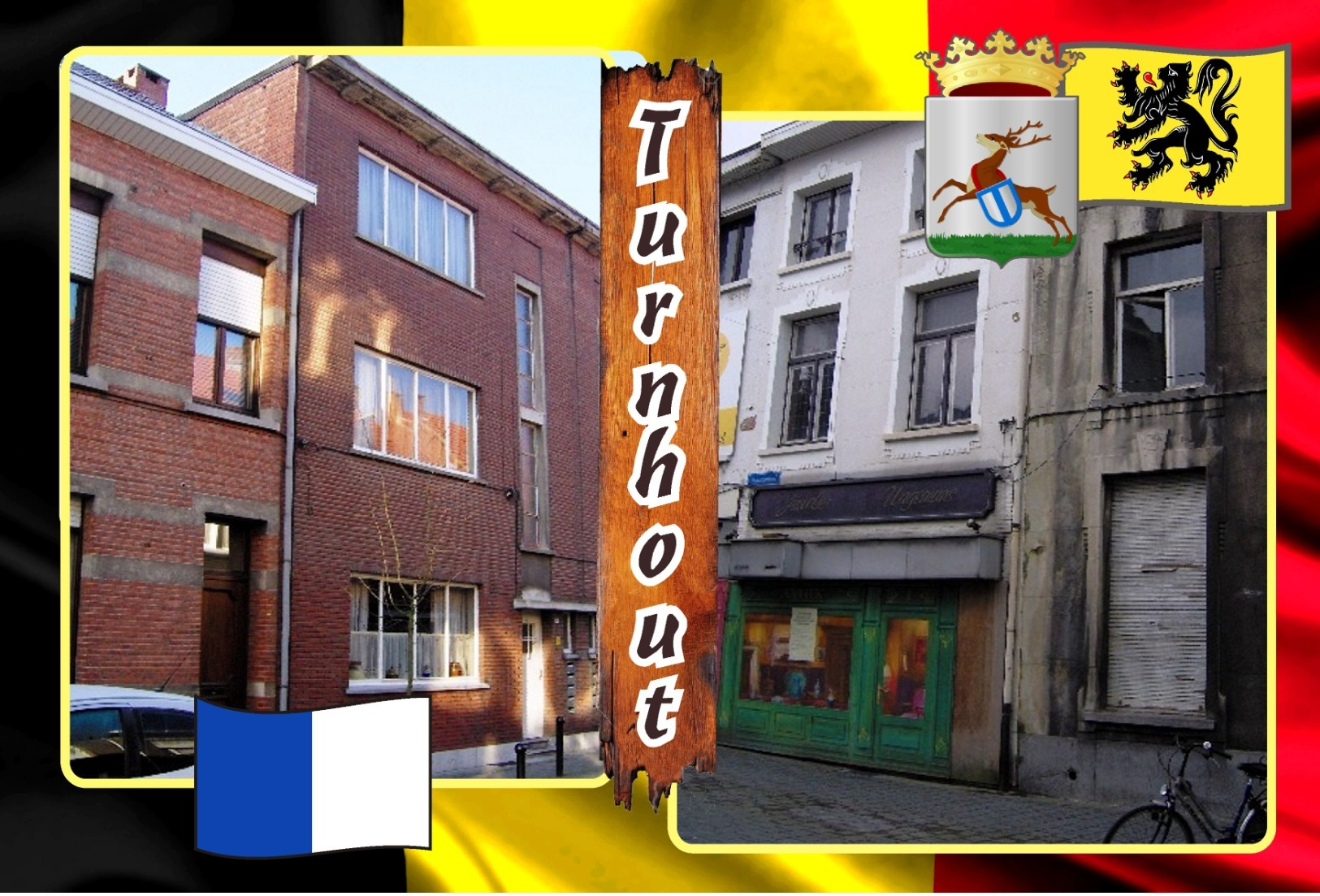 Postcards, REPRODUCTION, Municipalities of Belgium, Turnhout duplex XI - 48 pcs.(498 - 545)