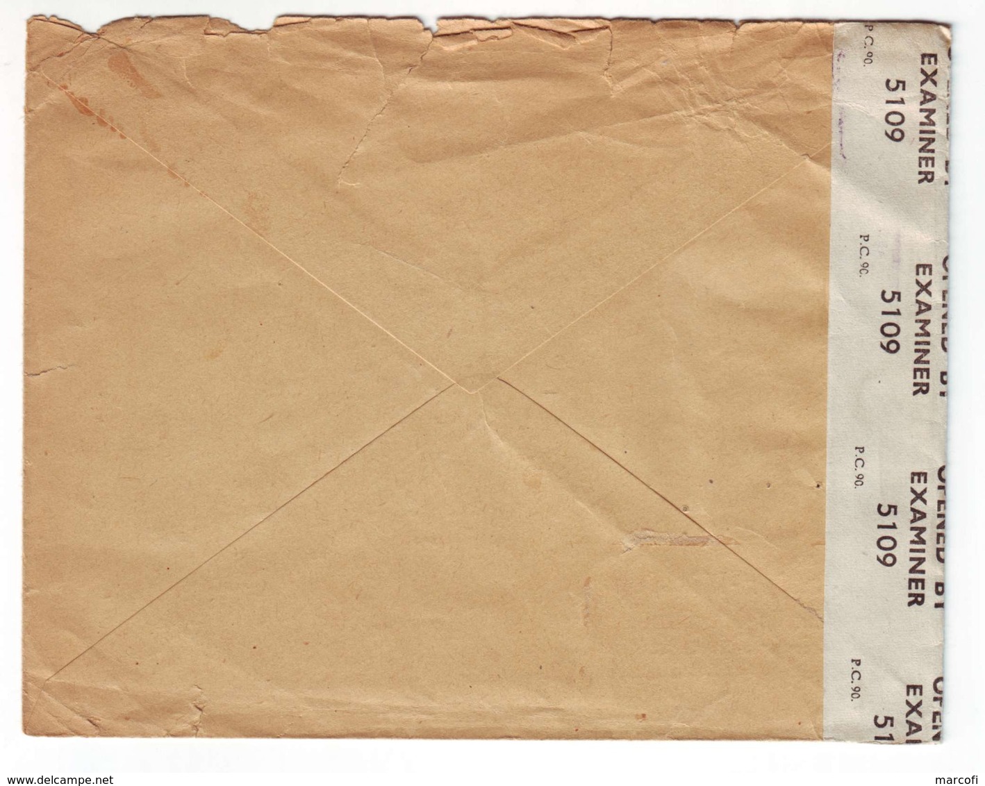 Lot De 11 Lettres Censurées 2e Guerre Mondiale (1940-1945) - Autres - Europe