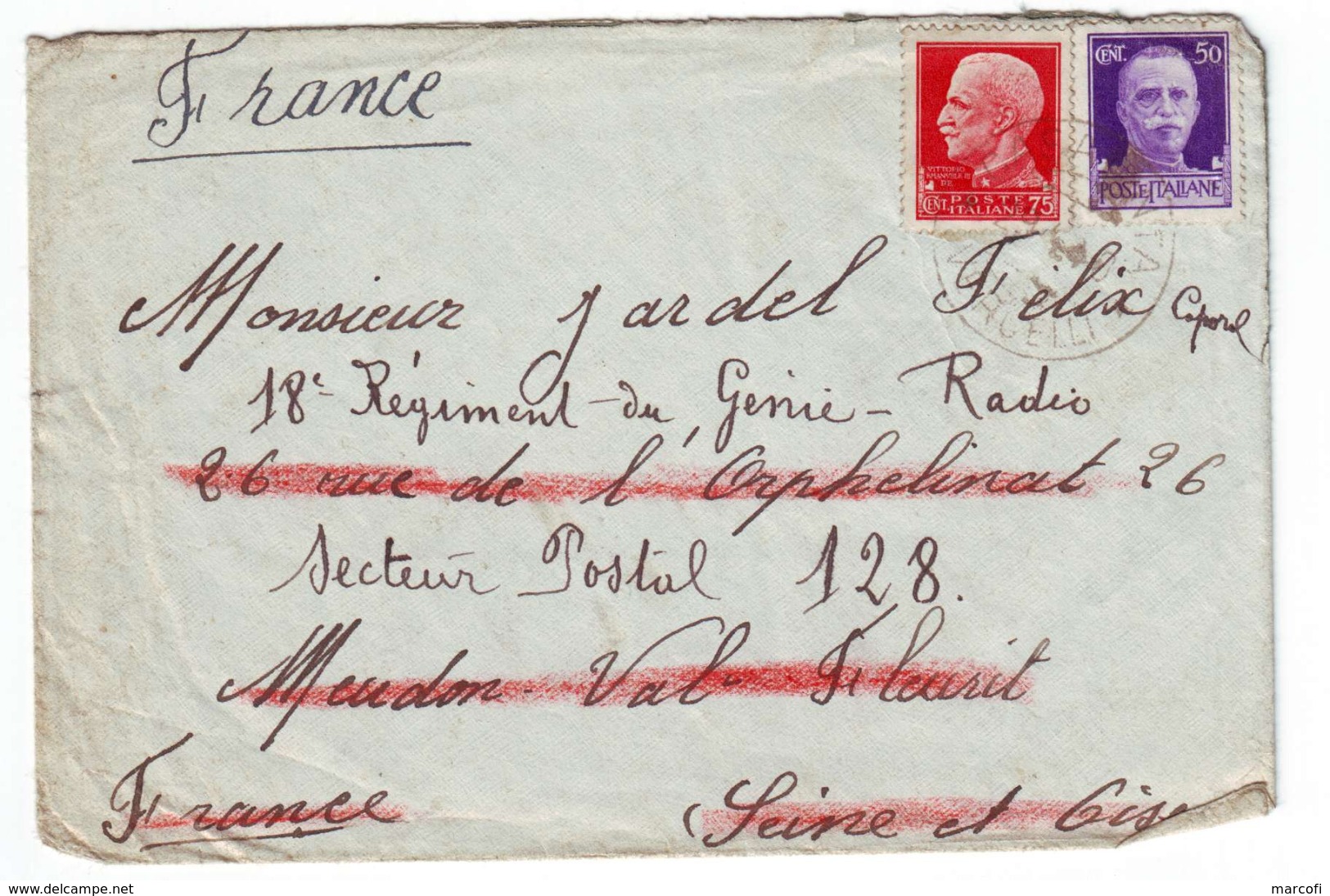 lot de 11 lettres censurées 2e guerre mondiale (1940-1945)