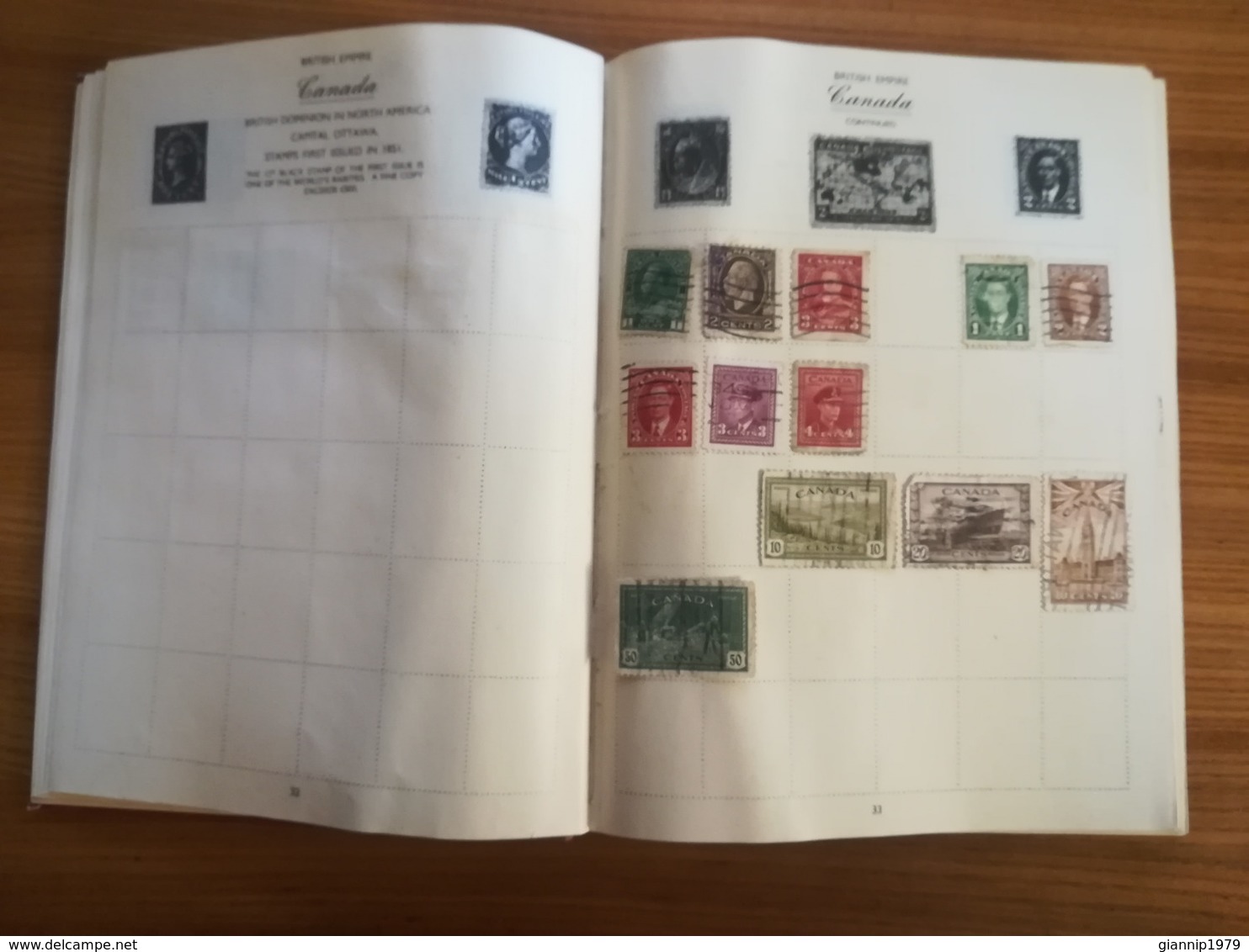 ALBUM FRANCOBOLLI STAMPS MONDO WORLD  USED OBLITERE LOTTO LOT ATTACCATI SU SCHEDE