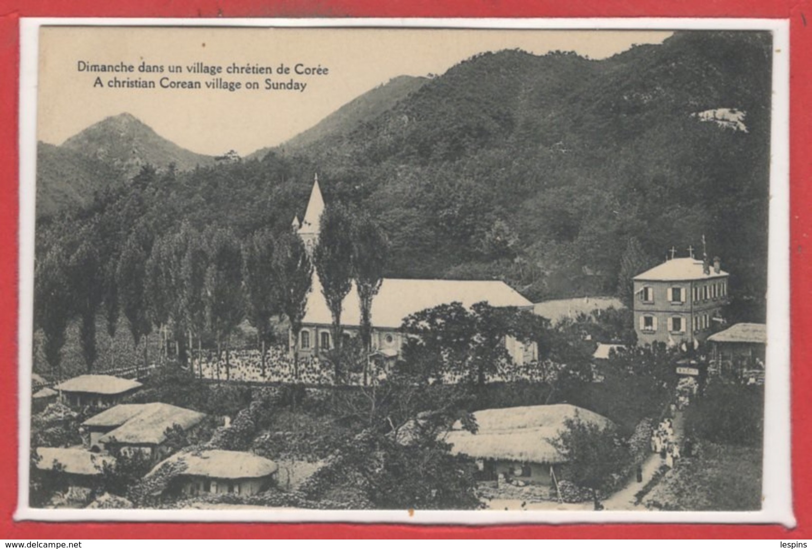 ASIE --  COREE - Dimanche Dans Un Village Chrétien - Corea Del Sur