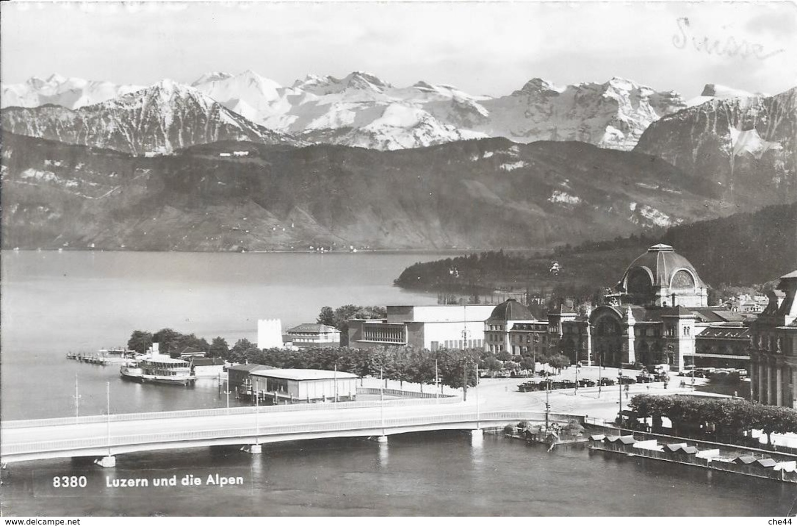 Lucerne Et Les Alpes. (Voir Commentaires) - Lucerne