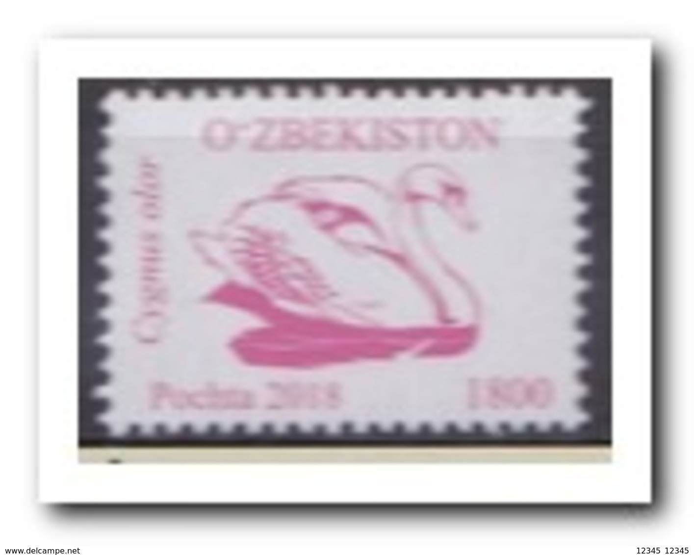 Oezbekistan 2018, Postfris MNH, Birds, Swan - Oezbekistan
