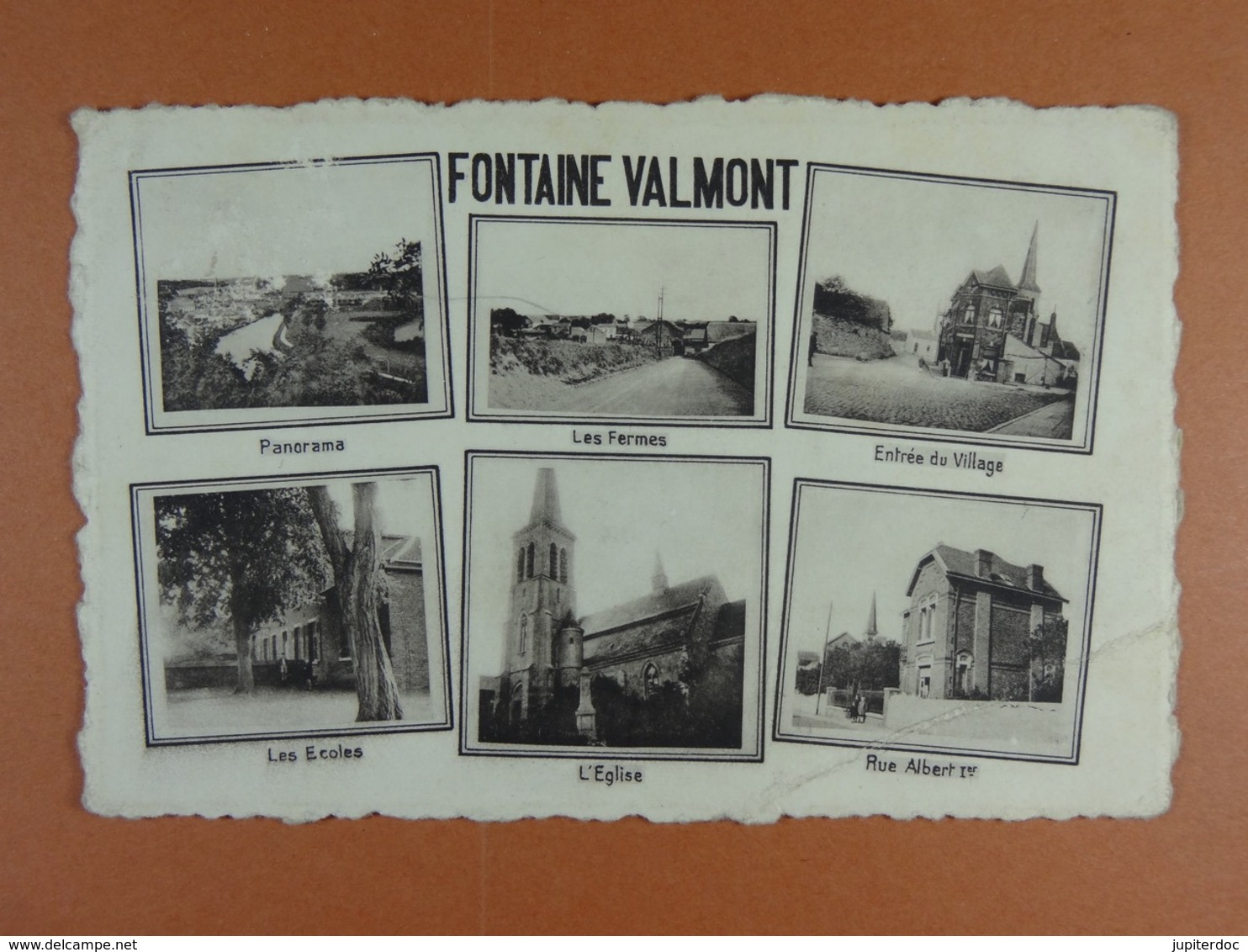 Fontaine Valmont Panorama, Les Fermes,Entrée Du Village... - Merbes-le-Château