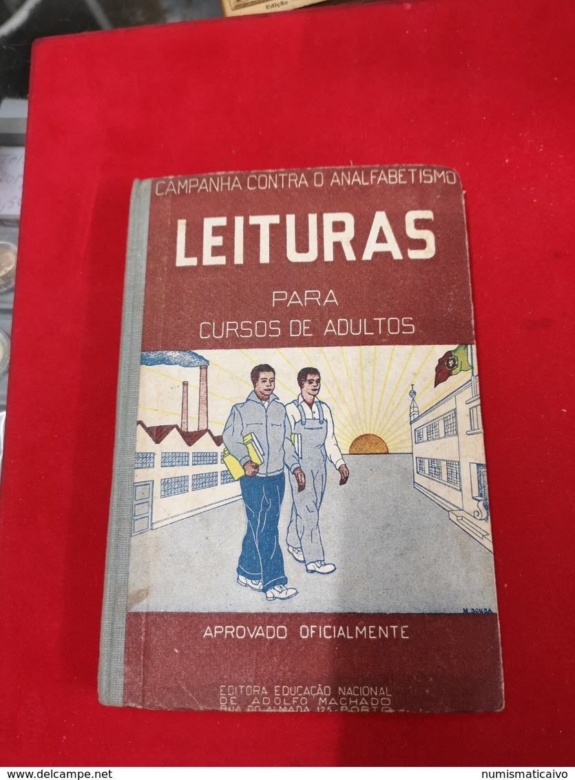 LIVRO ESCOLAR CAMPANHA CONTRA O ANALFABETISMO - Cultura