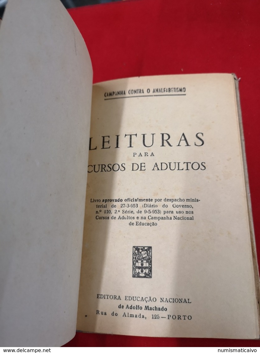 LIVRO ESCOLAR CAMPANHA CONTRA O ANALFABETISMO - Cultura