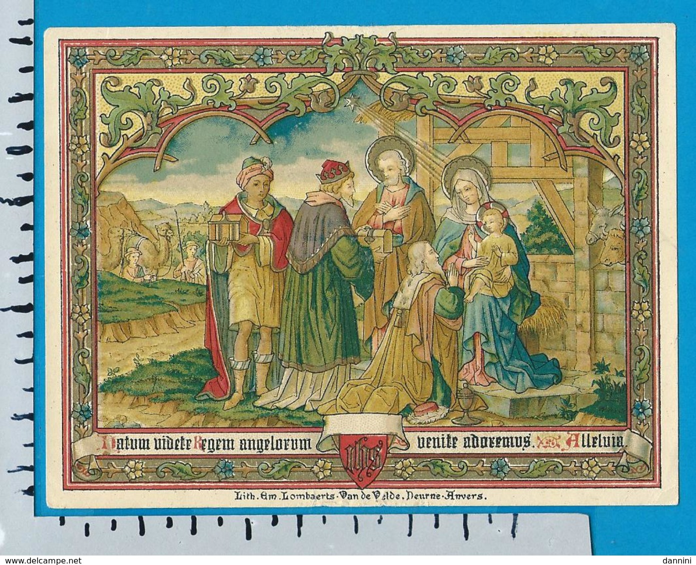 Holycard    Lombaerts    3 Kings - Images Religieuses