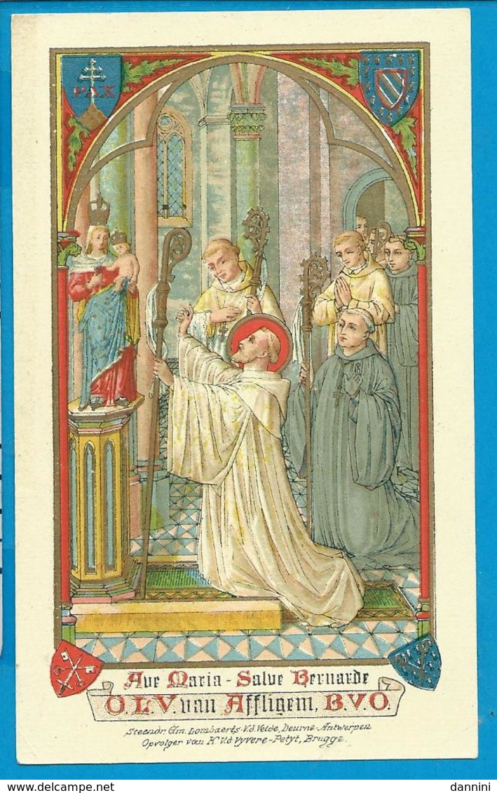 Holycard    Lombaerts    O.L.V.  Van Affligem - Images Religieuses