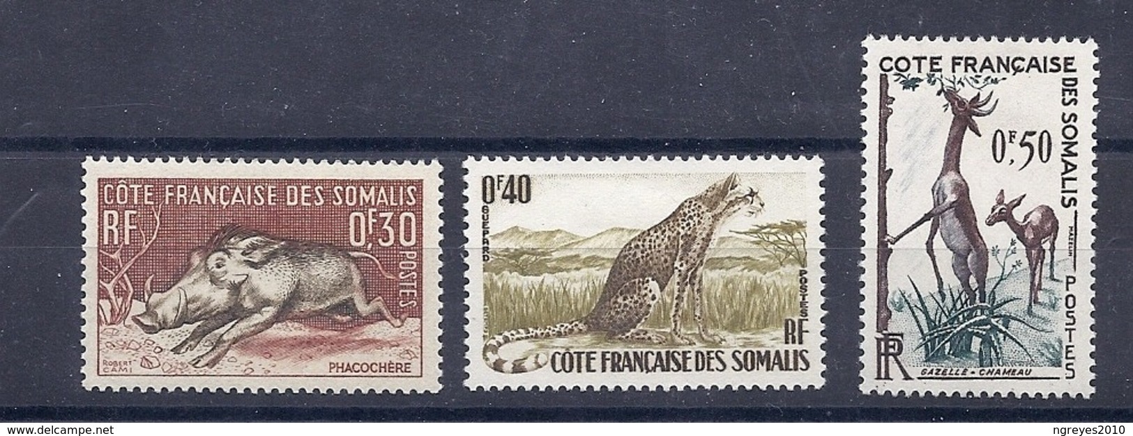 190031835    COTE SOMALIS  YVERT    Nº  287/9  **/MNH - Unused Stamps