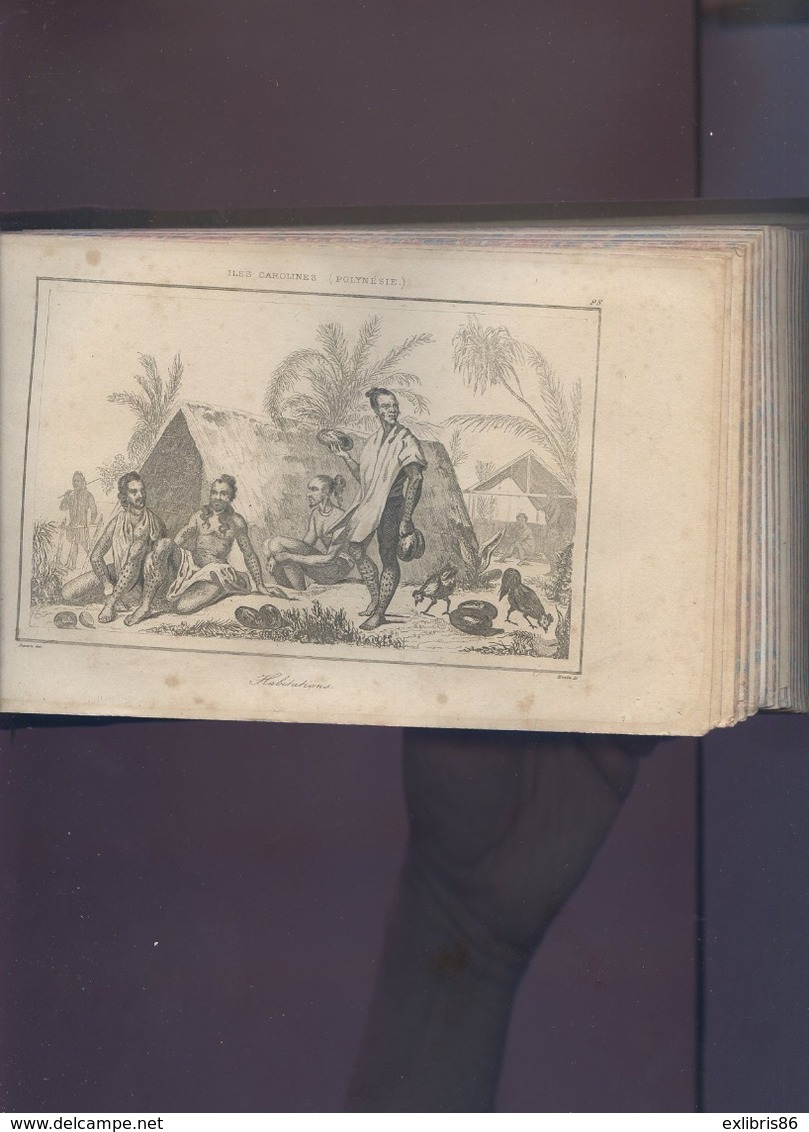 UNIVERS PITTORESQUE DE FIRMIN DIDOT .1838...MALAISIE..POLYNESIE..AUSTRALIE