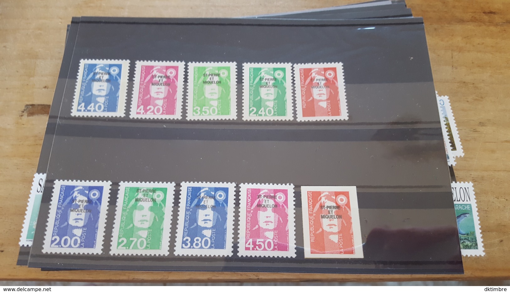 LOT 468843 TIMBRE DE COLONIE ST PIERRE ET MIQUELON NEUF** LUXE - Collections, Lots & Séries