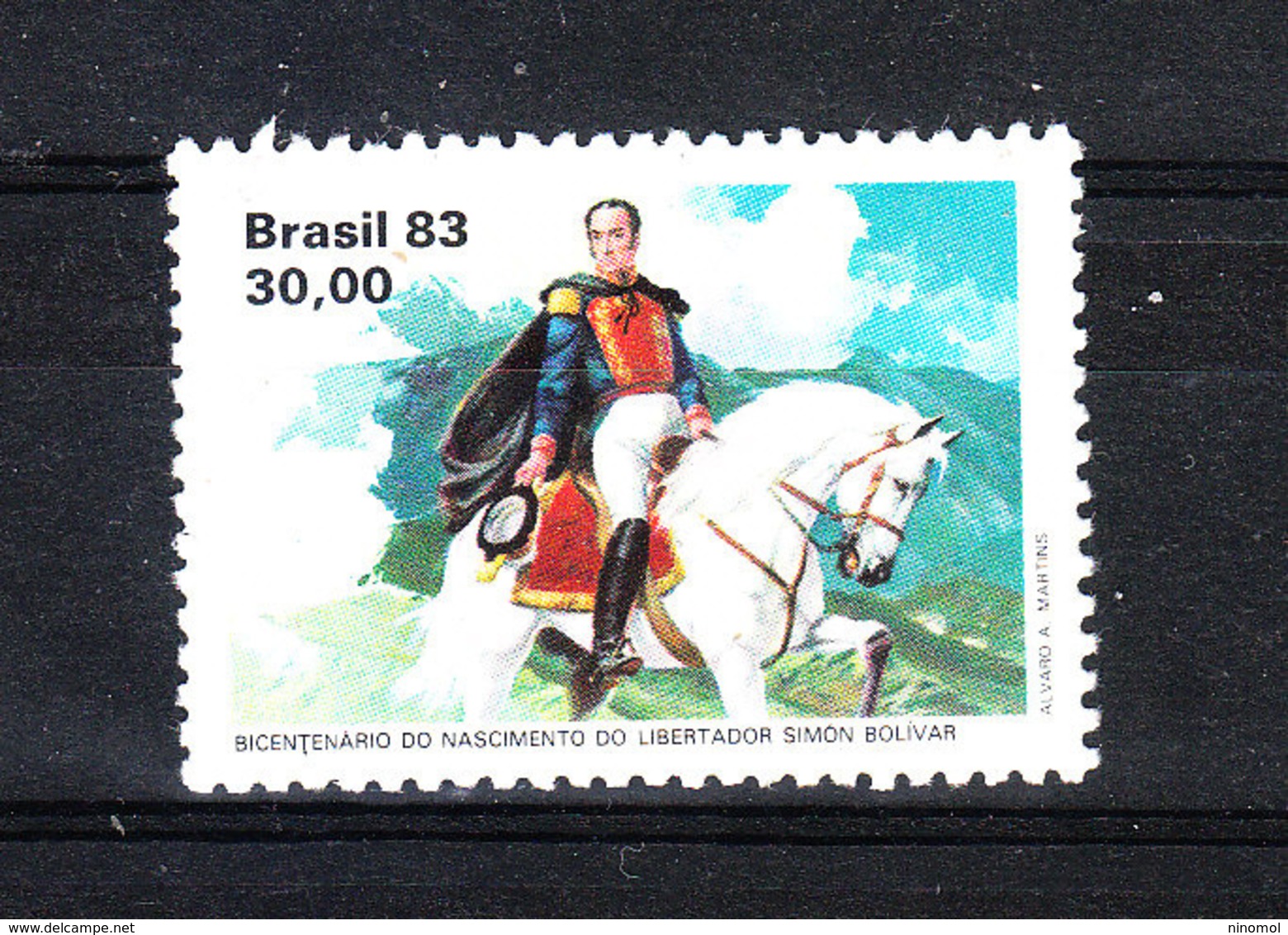 Brasile  -  1983. Simon Bolivar  Su Cavallo Bianco. Simon Bolivar On A White Horse. MNH - Altri & Non Classificati