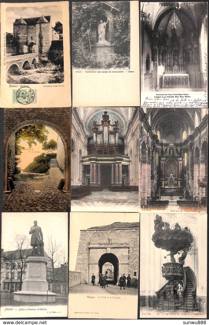 Namur - Superbe lot 100 cartes (colorisée animée SBP précurseur top qualité... voir tout est scanné... petit prix) (1)