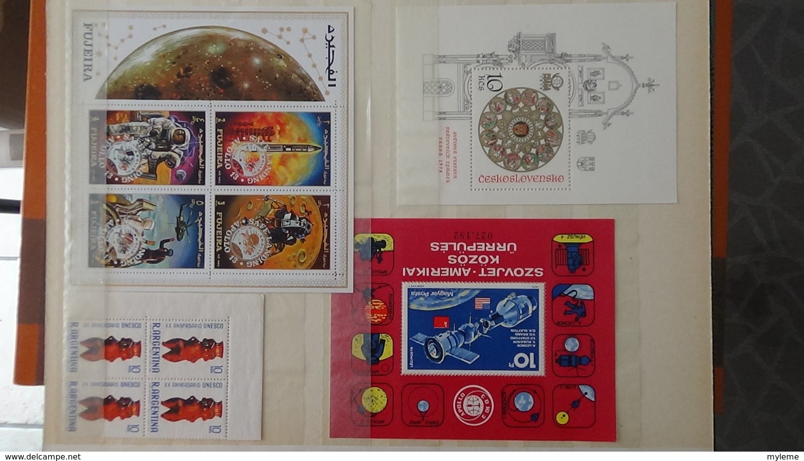 Collection de timbres, carnets et blocs ** de différents pays. A saisir !!!