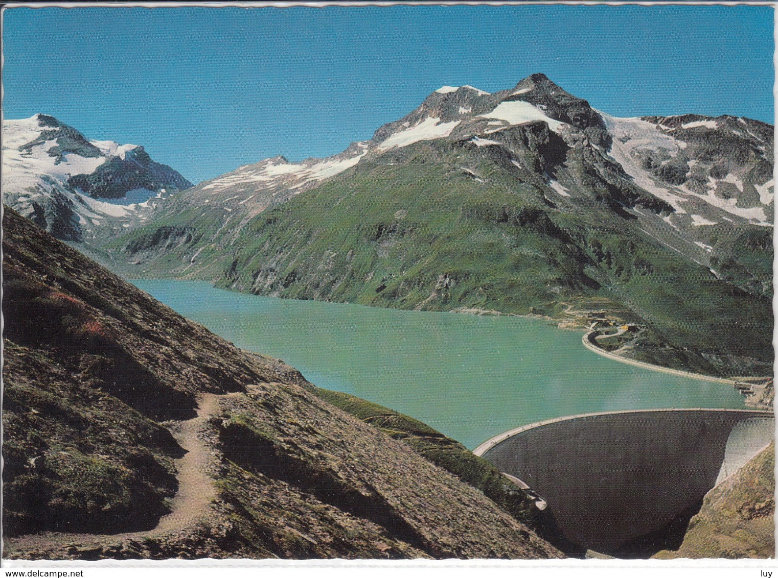 KAPRUN - Kraftwerks Anlage, Stausee Mooserboden, Spempel Von Berhaus  1970 - 1980 - Kaprun