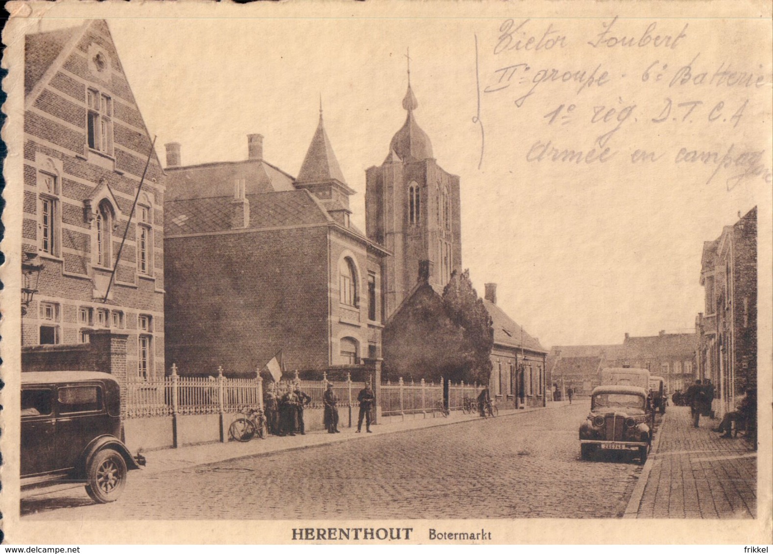 Herenthout Botermarkt (Service Militaire Post) - Herenthout