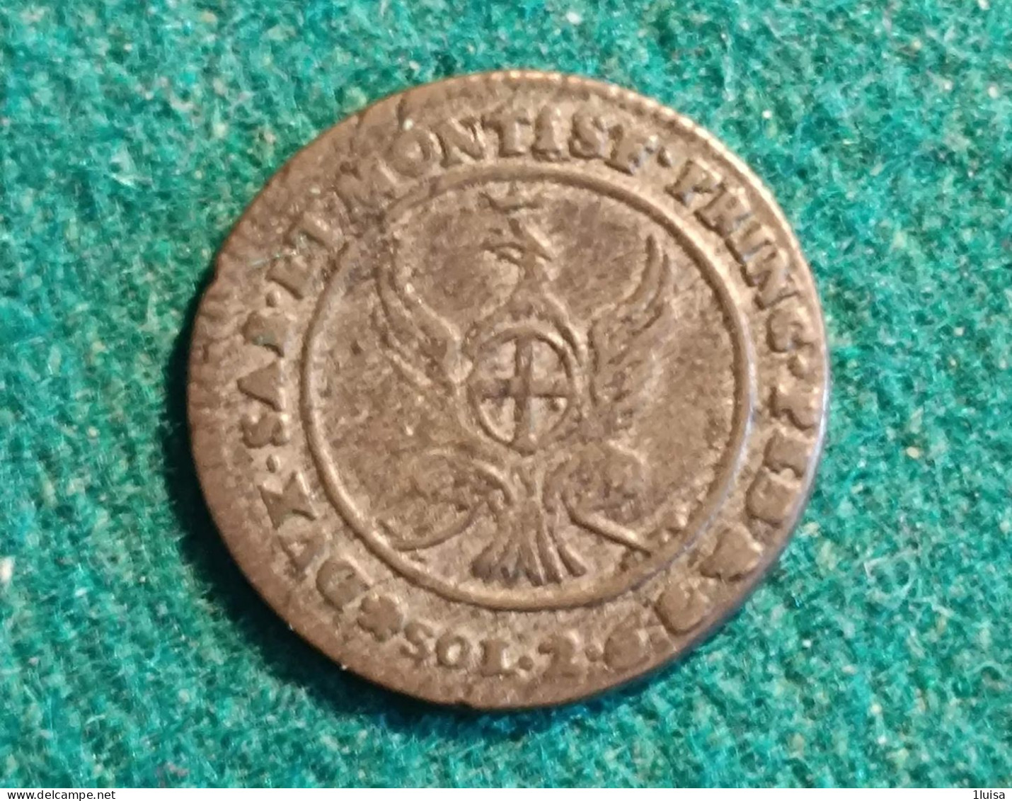 2.6 Soldi 1756 - Italian Piedmont-Sardinia-Savoie