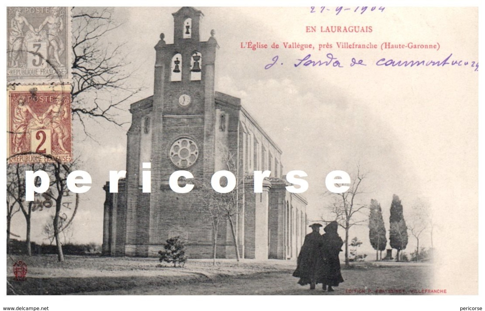 31  En Lauraguais Vallegue L'église - Autres & Non Classés