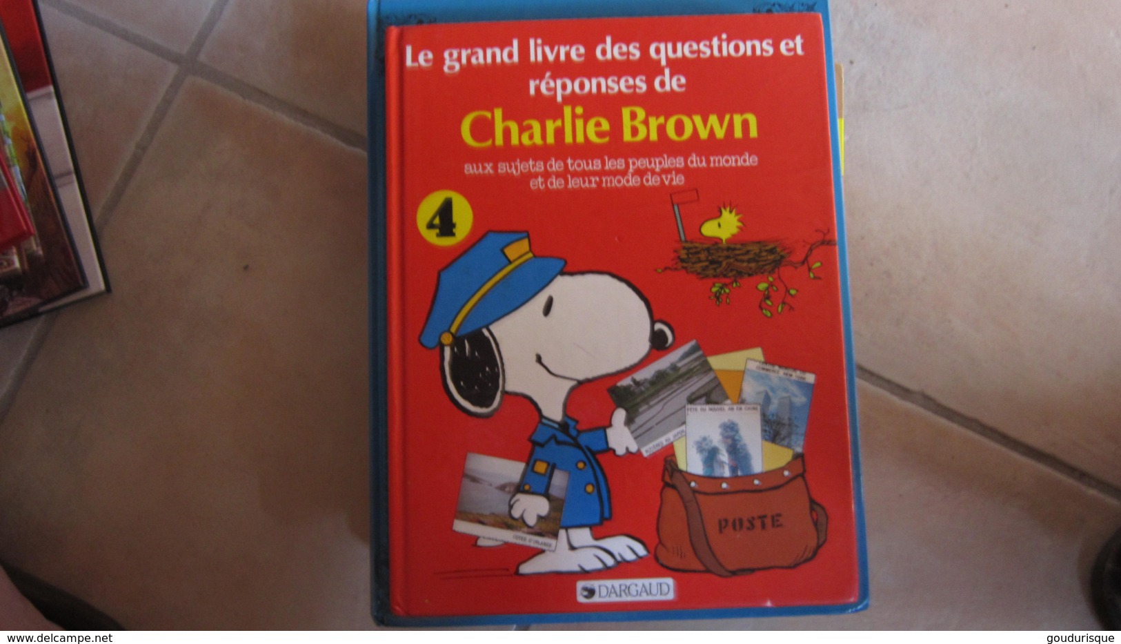 EO LE GRAND LIVRE DES QUESTIONS ET REPONSES DE CHARLIE BROWN  T4 DARGAUD - Peanuts