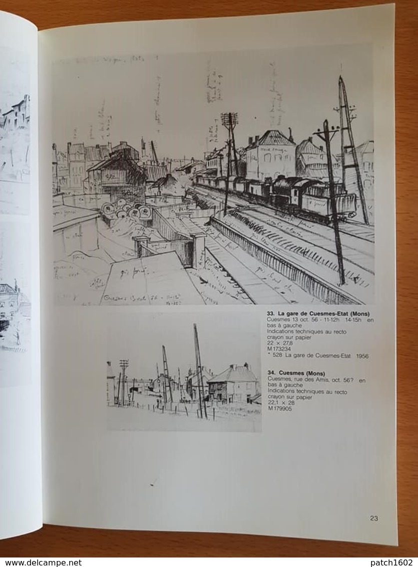 ATH,FRAMERIES,colfontaine,hornu, warquignies,paturages mons,ect..dessin D'Arsène Detry paysages du Hainaut et d'ailleurs