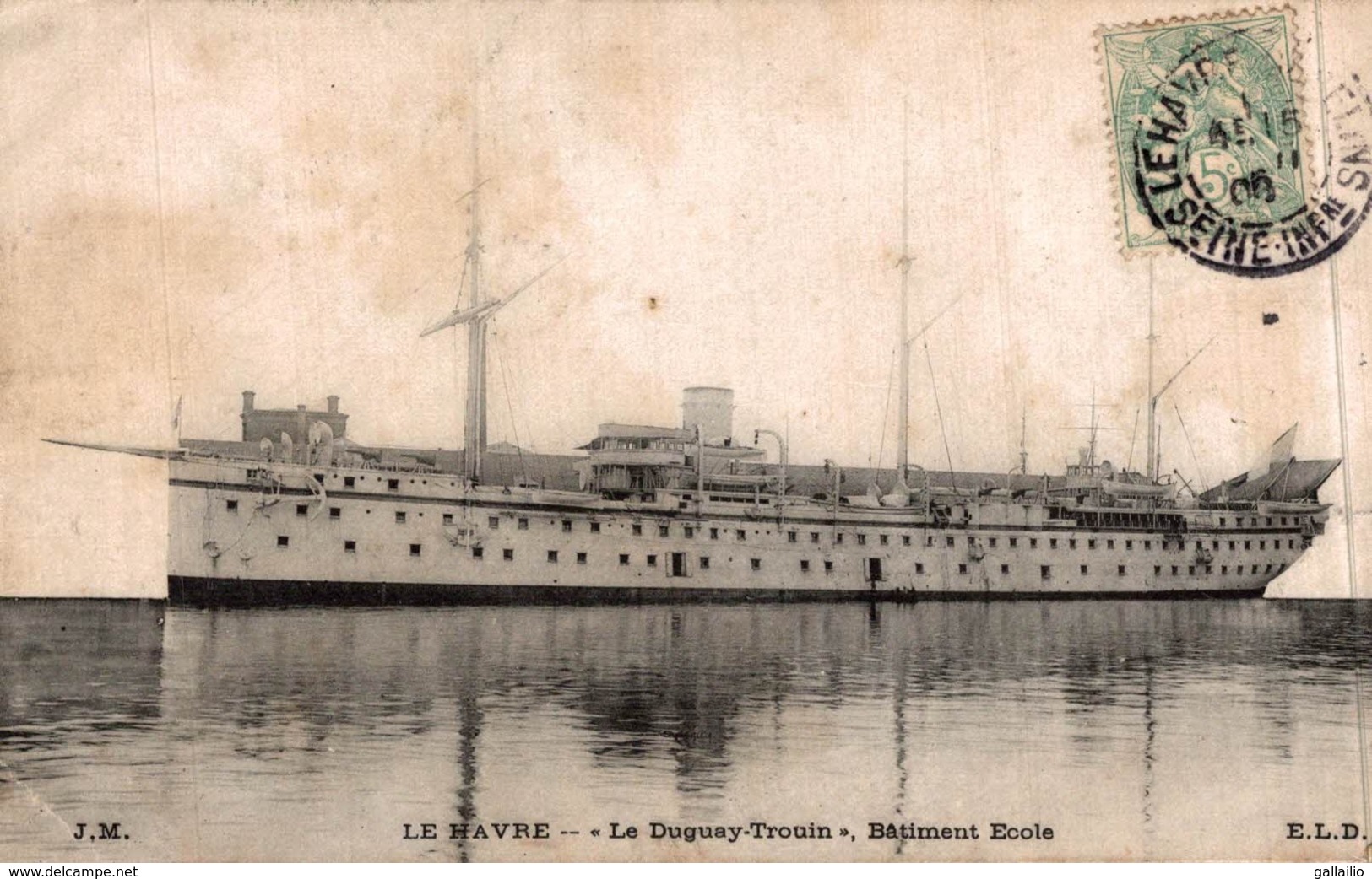 LE HAVRE LE DUGAY TROUIN BATIMENT ECOLE - Harbour