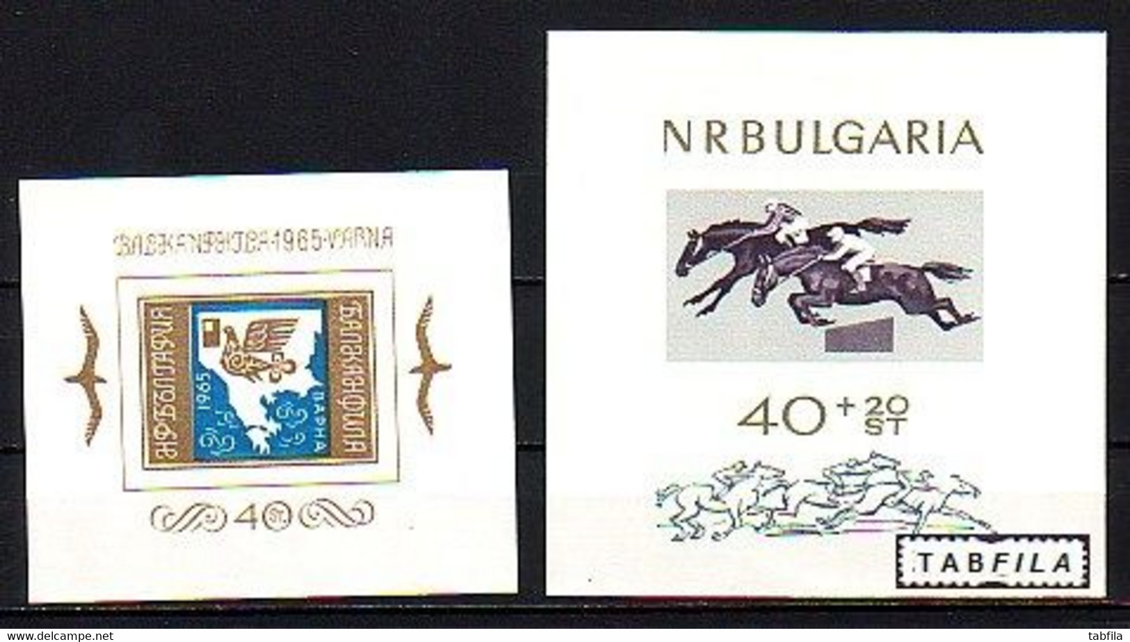 BULGARIA - 1965 - Comp.'65 - Yv. 1303/1385 + Bl.15/16** - Années Complètes