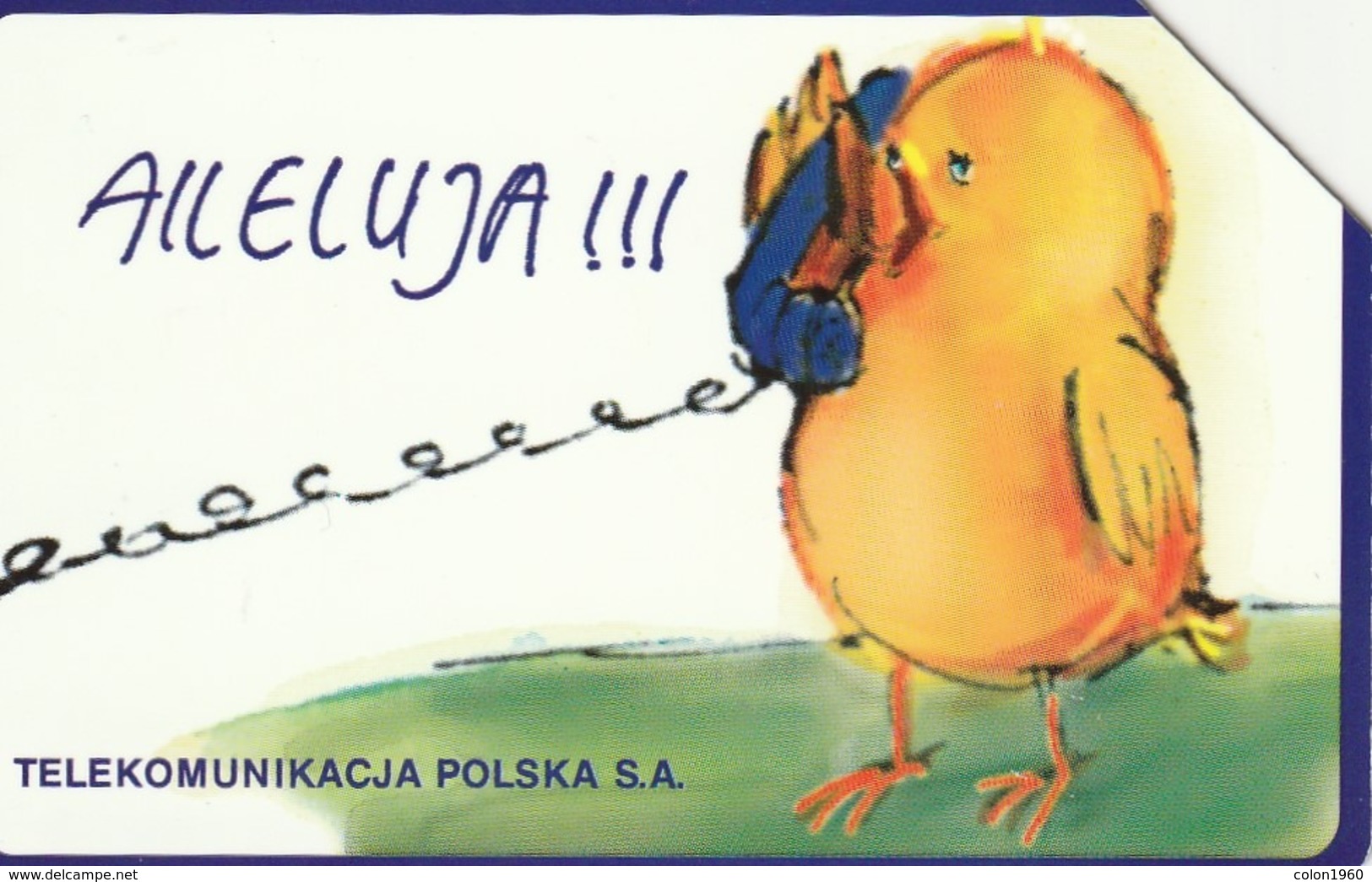 POLONIA. PASCUA. Alleluja III. 25U. 815. (101) - Polonia