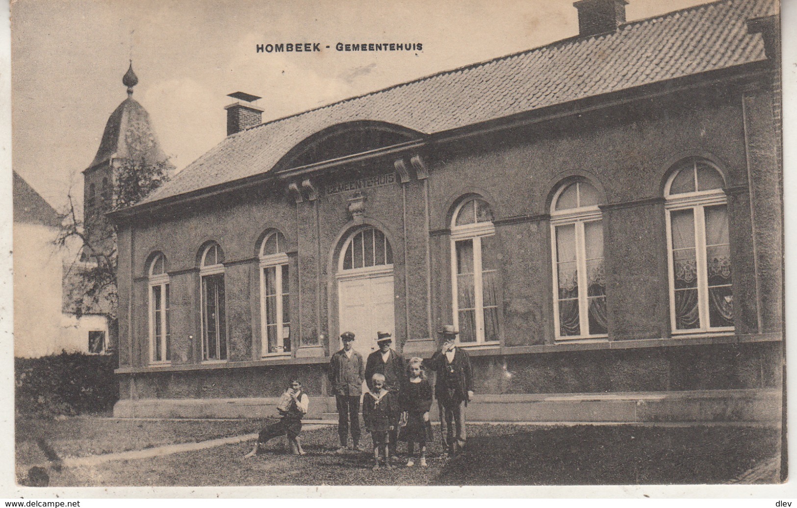 Hombeek - Gemeentehuis - Geanimeerd - Uitg. De Proost-Verhaegen/Nelson - Mechelen