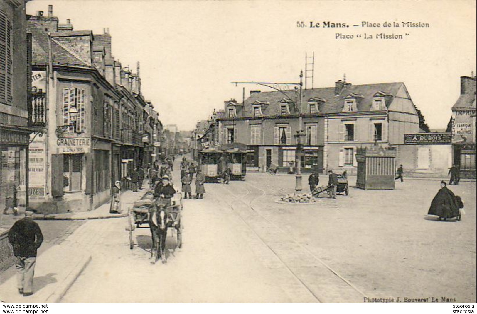 D72  LE MANS  Place De La Mission   ..... - Le Mans