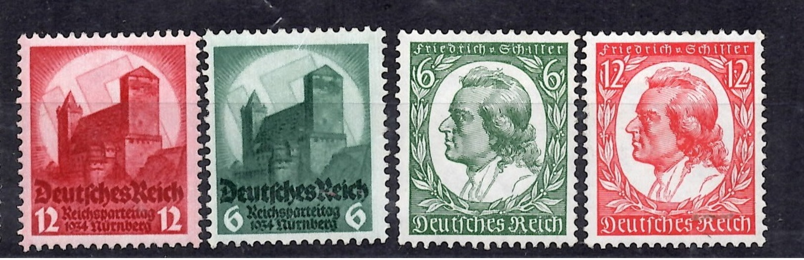 Allemagne/Reich YT N° 511/512 Et N° 522/523 Neufs ** MNH. TB. A Saisir! - Neufs