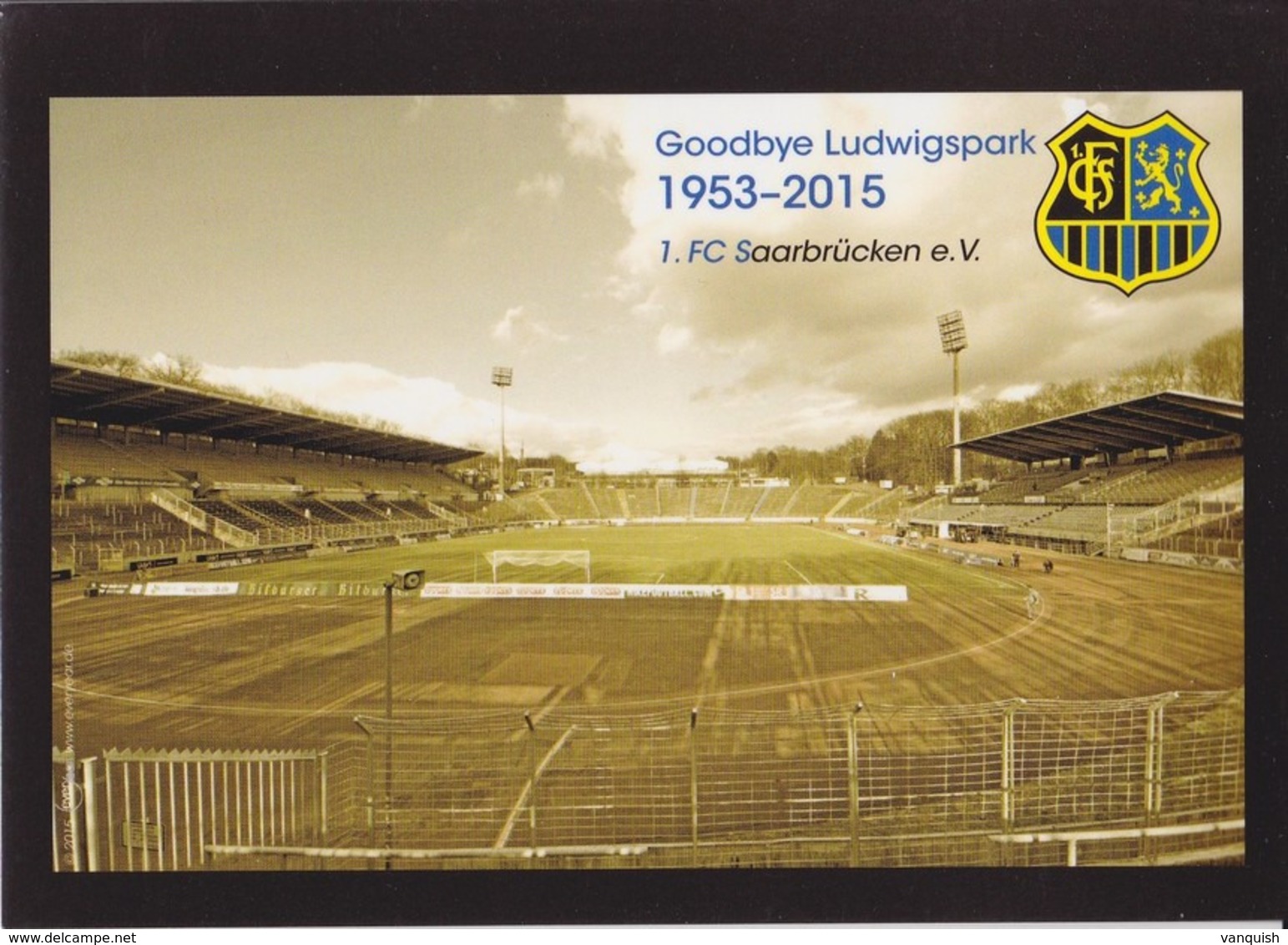 SAARBRUCKEN LUDWIGSPARKSTADION STADE STADIUM ESTADIO STADION STADIO - Soccer