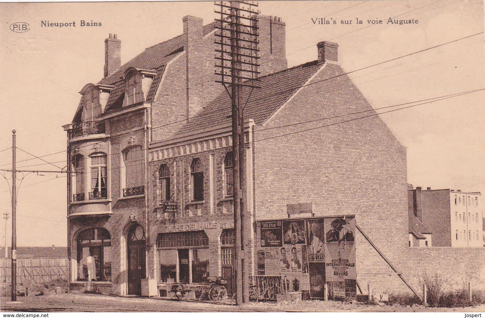 Nieuport Bains, Villa's Sur La Voie Auguste,  2 Scans - Nieuwpoort