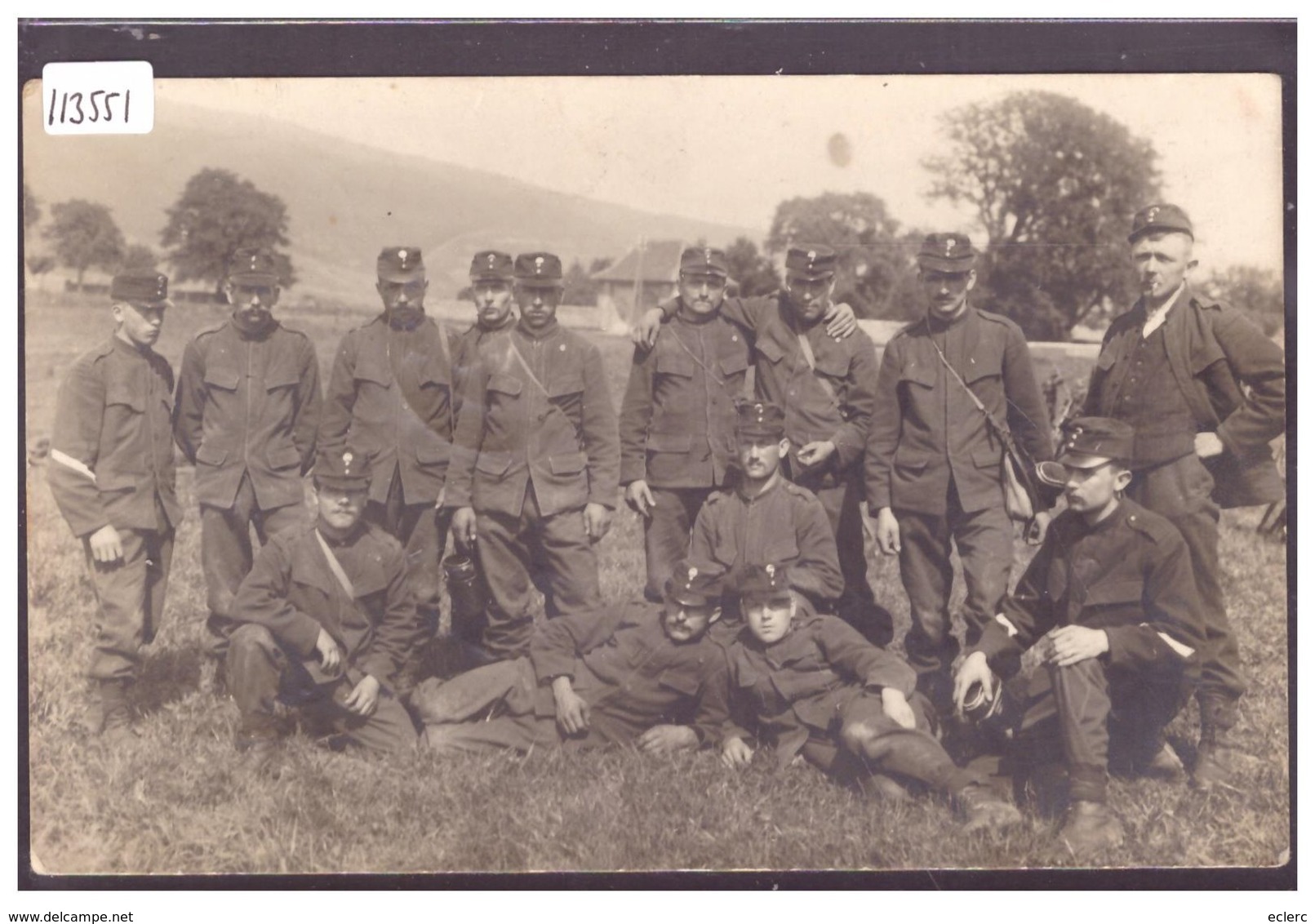 ARMEE SUISSE - MILITAIRES AUX ENVIRONS DE CORNAUX - TB - Cornaux