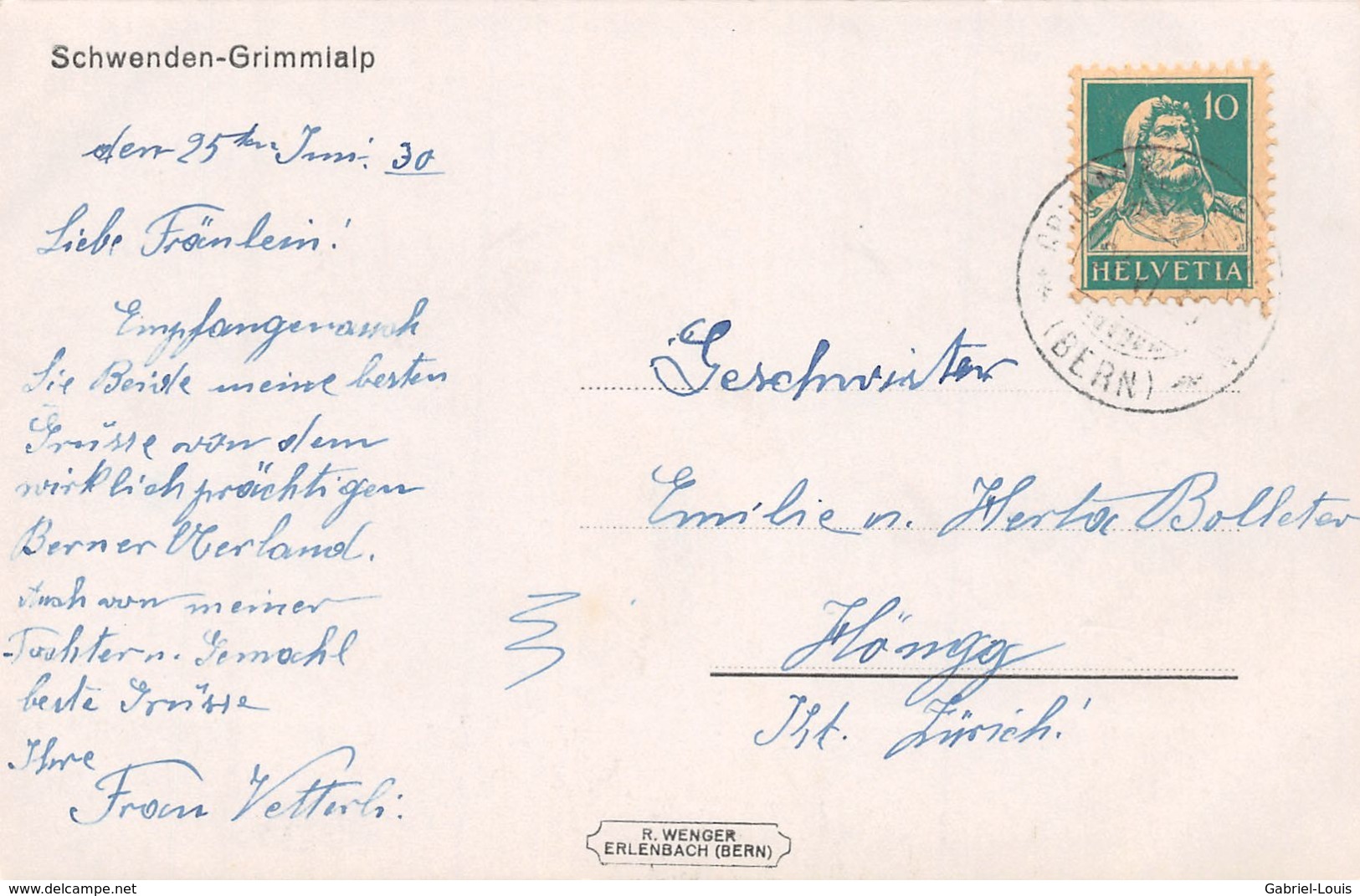 Schwenden-Grimmlalp - Wimmis - Wimmis