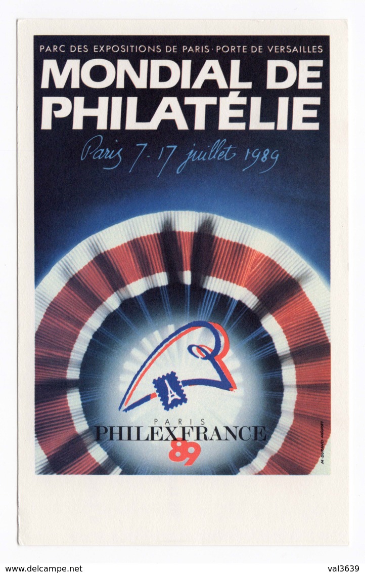 Entier Postal électronique Philex France 1989 Liberté De Gandon 2,20 Frs Cachet Du 14/07/1989 - Cartes Postales Types Et TSC (avant 1995)