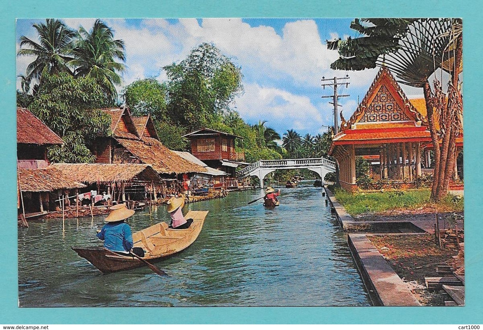THAILAND KLONG CANAL DHONBURI BANGKOK - Tailandia
