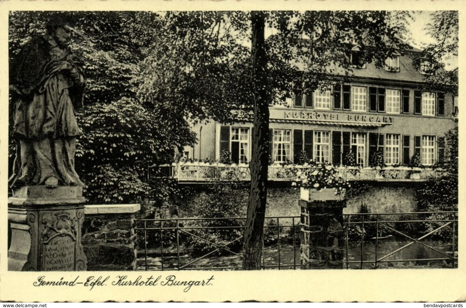 GEMÜND, Schleiden, Eifel, Kurhotel Bungart (1930s) AK - Schleiden
