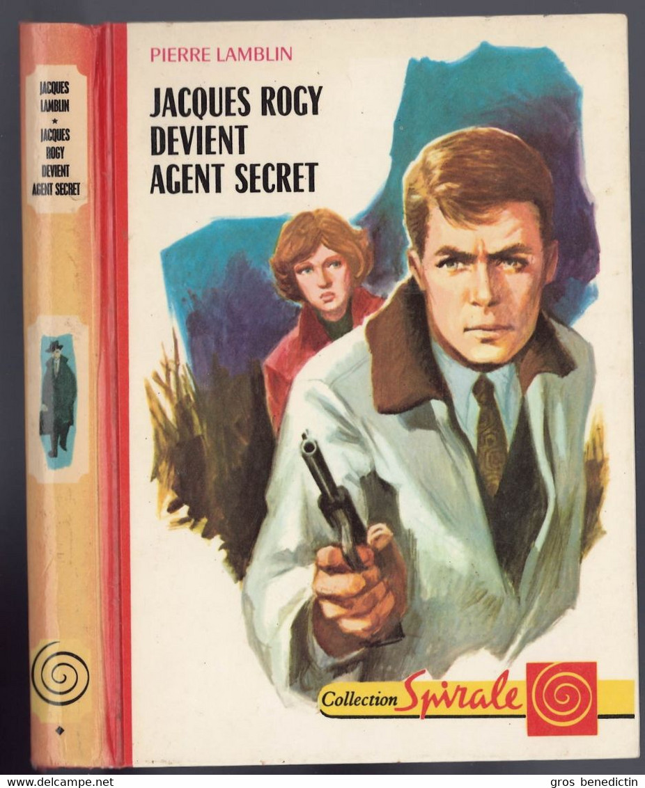 G.P. Spirale N°167 - Pierre Lamblin - "Jacques Rogy Devient Agent Secret" - 1971 - Collection Spirale